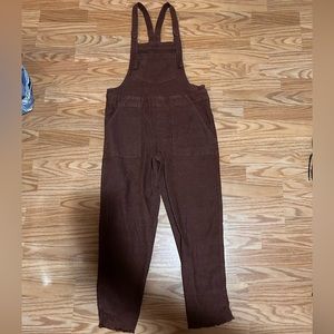 Aerie Corduroy Overalls